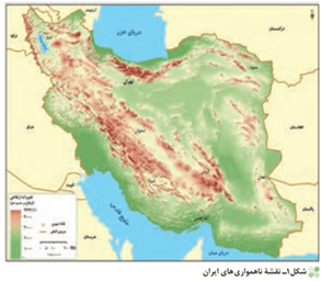 سوالات متن درس چهارم جغرافیا دهم