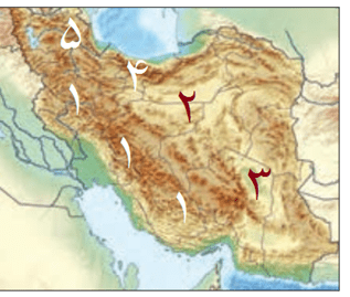 سوالات متن درس چهارم جغرافیا دهم