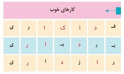 جواب هنر و سرگرمی صفحه 44 نگارش سوم