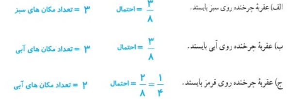 جواب تمرین صفحه 131 ریاضی هشتم